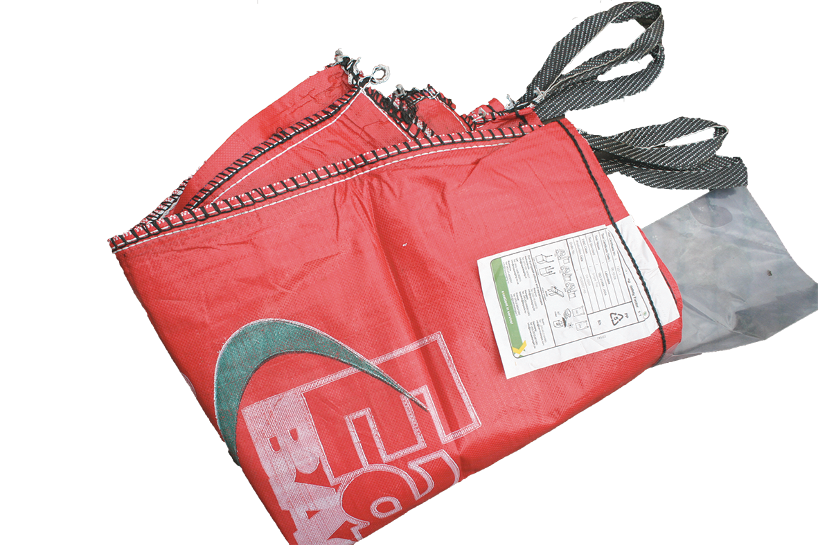 of haal onze opvouwbare afvalzak Easybag