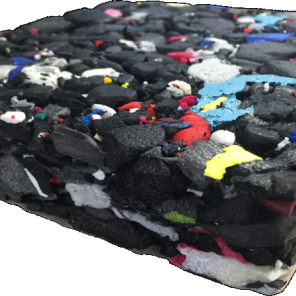 Kunstgras onderplaat valbeveiliging 18 mm 90x225x1,8**