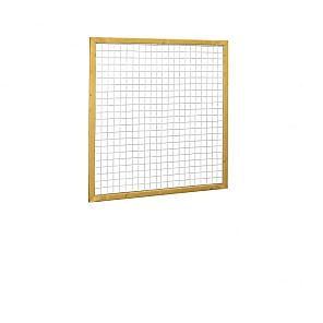 Vuren draadscherm in kader groen geïmpregneerd 180x180**