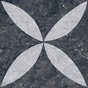 Keramiek op beton Kera Twice Flower 60x60x5