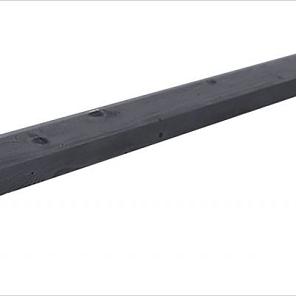 Afdekkap Vuren zwart geïmpregneerd tbv tuinscherm 3,5x8,5x180**
