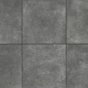 Keramiek op beton CeraSun Piazza Antracite  60x60x4