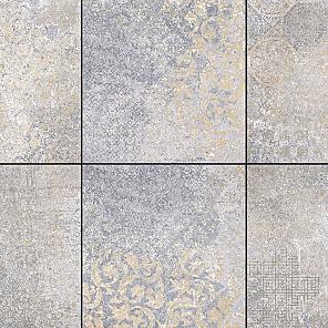 Keramiek op beton CeraSun Catania decor blue 60x60x4