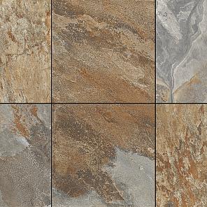 Keramiek op beton CeraSun Savona Multi Antracite 60x60x4