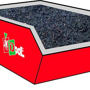 Container grondafval plaatsen