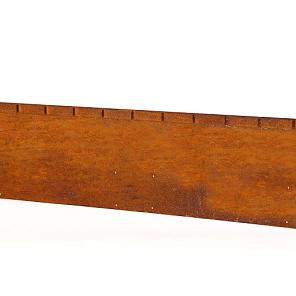 Kantopsluiting cortenstaal Flex 2 mm 16½ cm x 3 mtr**