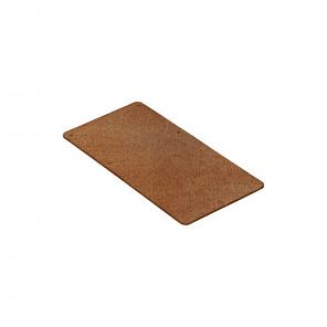Kantopsluiting Koppelplaat 10 corten**