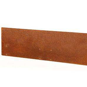Kantopsluiting cortenstaal 2 mm 10 cm x 3 mtr**