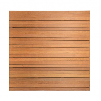 AANBIEDING - Hardhout design scherm 24 planks 180x180**