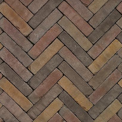 Streetlife nostalgie Oud Kerkehout (Geel / Bont) 20x5x6**