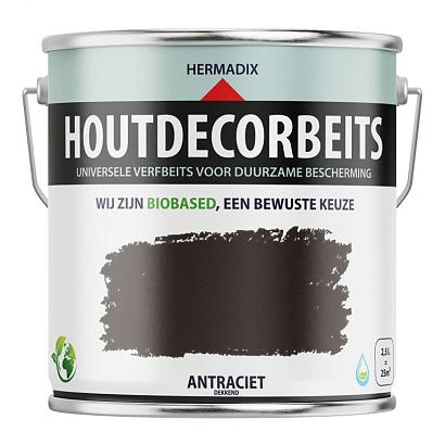 Houtdecor dekkend 630 Antraciet 750 ml*