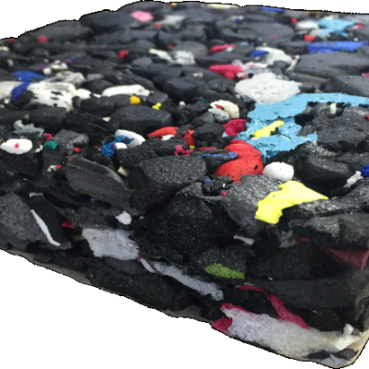 Kunstgras onderplaat valbeveiliging 18 mm 90x225x1,8**