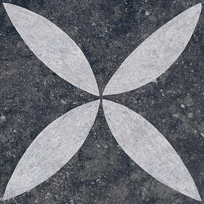 Keramiek op beton Kera Twice Flower 60x60x5