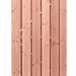 Douglas deur geschaafd op stalen frame  onbehandeld 100x195**