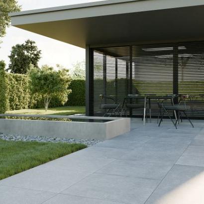 Keramiek op beton CeraSun Bluestone Grigio 60x60x4