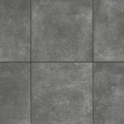 Keramiek op beton CeraSun Piazza Antracite  60x60x4