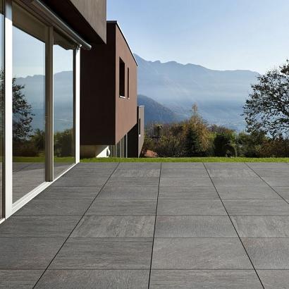 Keramiek op beton CeraSun Palermo Grigio 40x80x4