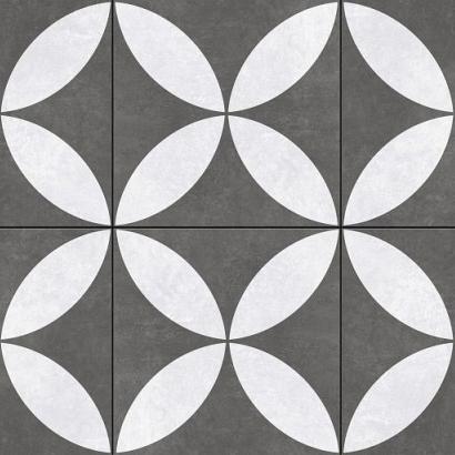 Keramiek op beton CeraSun Flower decor 60x60x4