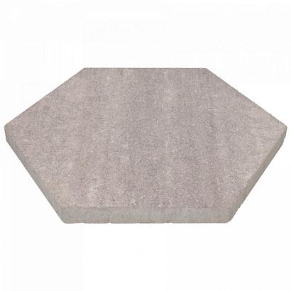 Soft Comfort Zeskant 60/52,5x30x4 cm Ivory