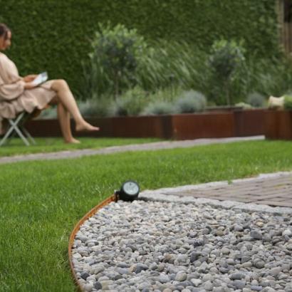 Kantopsluiting cortenstaal Flex 2 mm 16½ cm x 3 mtr**