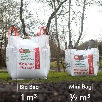 Voorgedroogde naaldhoutchips NEN-EN 1177 big bag