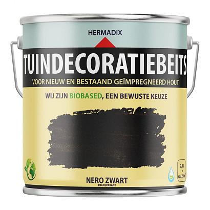 Tuindecoratiebeits transparant 720 Nero 2500 ml*