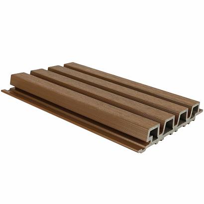 NewTechWood wandprofiel Pro 35 Teak 3,3 x 21,5 x 290 cm