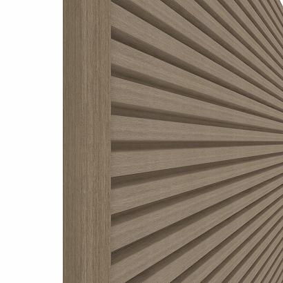 NewTechWood wandbekleding eindprofiel Antique 5 x 5 x 300 cm