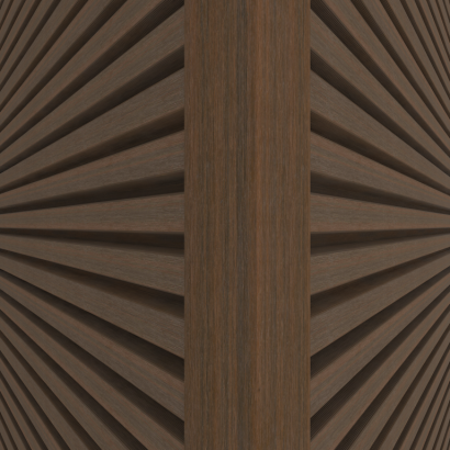 NewTechWood wandbekleding hoekprofiel Ipé 6 x 6 x 300 cm