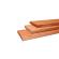 Hardhout brugdeel geschaafd bangkirai 2,5x14,5x305 cm**