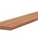 Hardhout tuinplank geschaafd ronde hoeken bangkirai 2,8x19,5x305 cm**