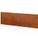 Kantopsluiting cortenstaal 2 mm 10 cm x 3 mtr**