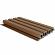 NewTechWood wandprofiel Pro 35 Teak 3,3 x 21,5 x 290 cm