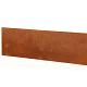 Kantopsluiting cortenstaal 2 mm 16½ cm x 3 mtr**