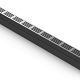 Slimline aluminium 100x10,3x6,1**