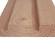 Douglas geschaafd dubbel Rhombusprofiel onbehandeld 2,8x14x400**