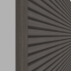 NewTechWood wandbekleding eindprofiel Silver Gray 5 x 5 x 300 cm